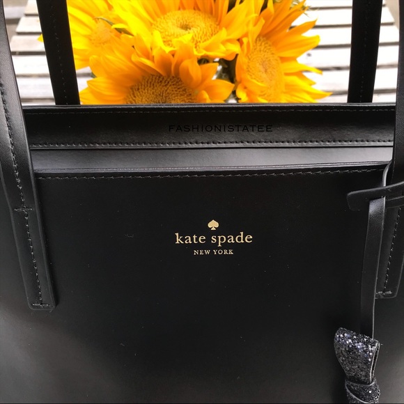 Kate spade shoulder bag Karla Seton tote black New - Picture 3 of 7